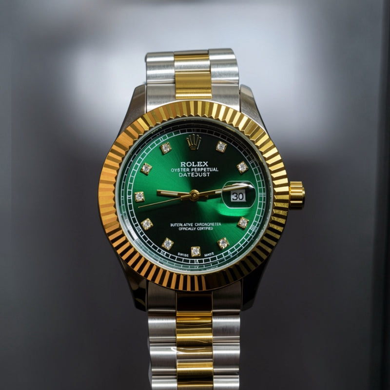 Rolex Oyster Perpetual Green Dial