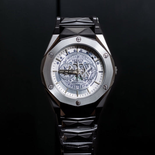 Hublot Diamond Cut Dark Grey
