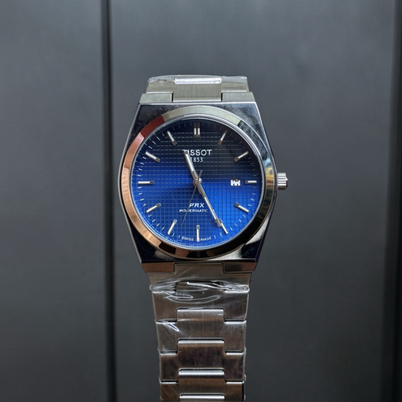 Tissot PRX Blue Gradient Dial – Premium Look, Powerful Presence