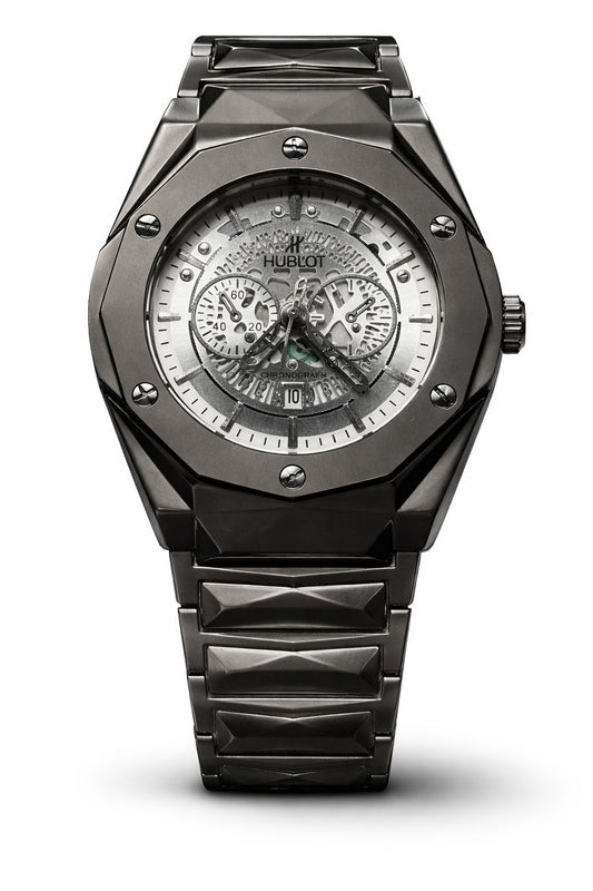 Hublot Diamond Cut Dark Grey