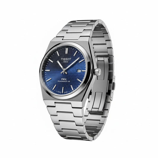 Tissot PRX Blue Gradient Dial – Premium Look, Powerful Presence