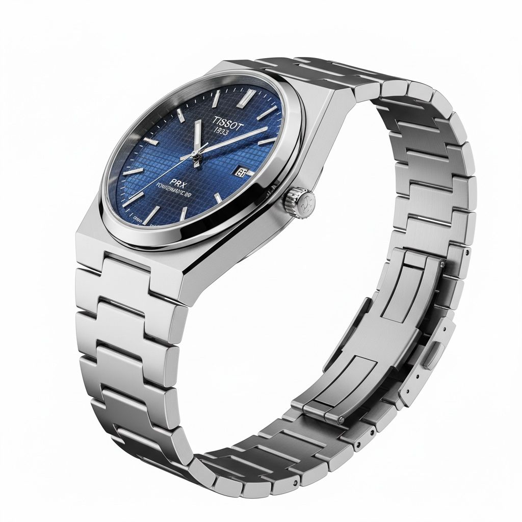 Tissot PRX Blue Gradient Dial – Premium Look, Powerful Presence