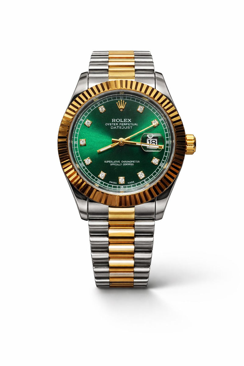 Rolex Oyster Perpetual Green Dial