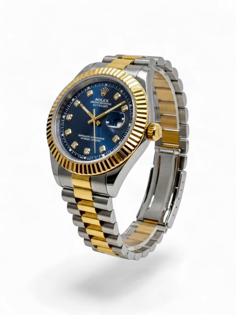 Rolex Oyster Perpetual Date Just Blue Dial